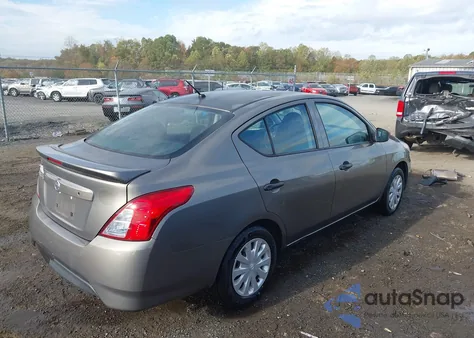 2016 Nissan Versa 1.6 S+ from USA, damaged, VIN 3N1CN7AP9GL915593